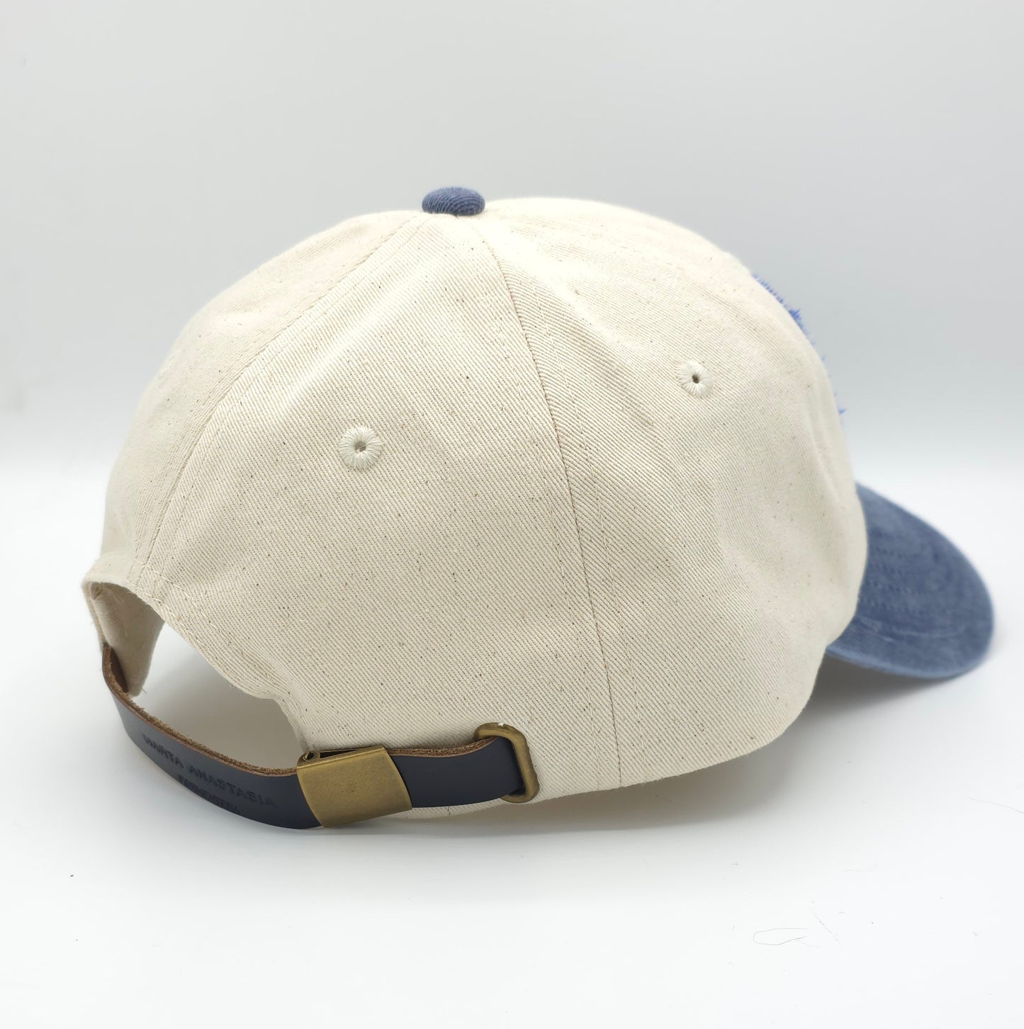GORRA AZUL DENIM CON PARCHE