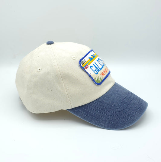 GORRA AZUL DENIM CON PARCHE