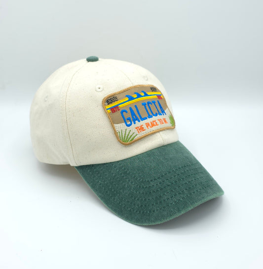 GORRA VERDE CON PARCHE
