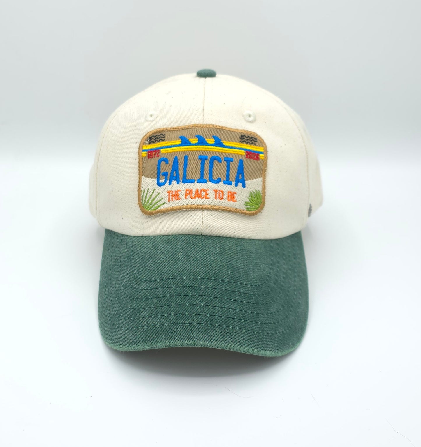 GORRA VERDE CON PARCHE