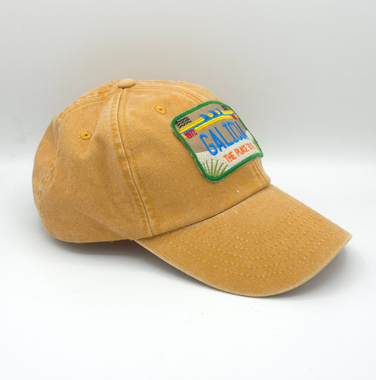 GORRA MOSTAZA CON PARCHE